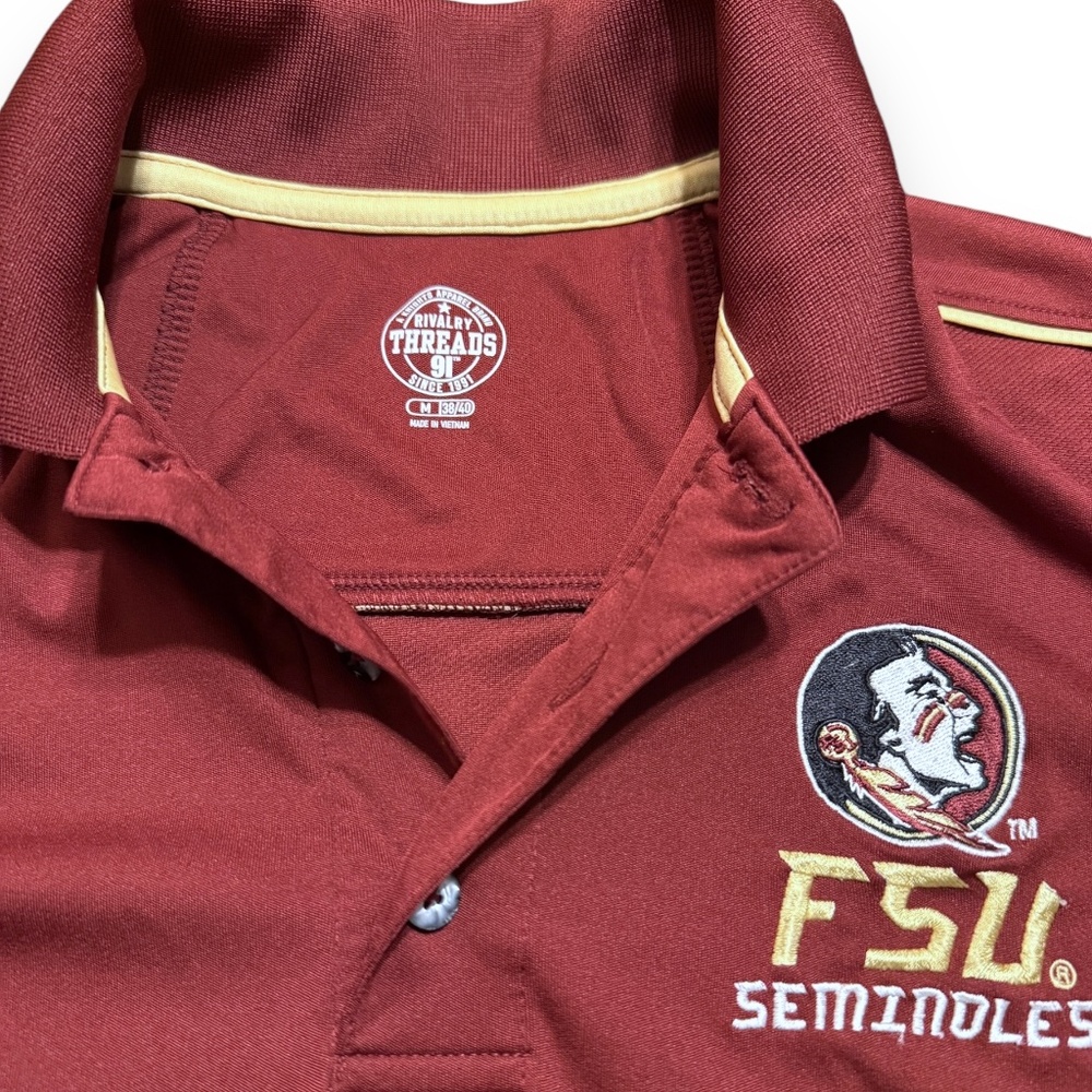 Rivalry Threads Florida State Seminoles Men's Polo‎ Size:M
